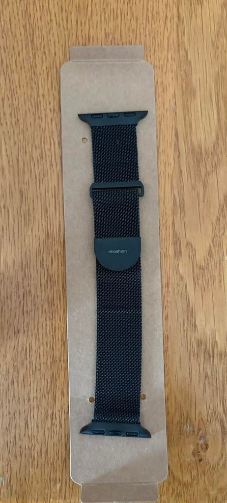 Milanees magnetisch bandje (38-42mm) Apple Watch Zwart, Enlèvement ou Envoi, Comme neuf