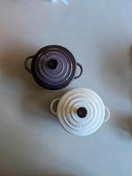 Le creuset mini cocottes 2 stuks, Ophalen