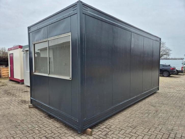 Kantoorunit bouwkeet werfkeet container woonunit refter, Zakelijke goederen, Machines en Bouw | Keten en Containers, Ophalen