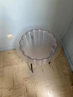 table d'appoint ronde avec compartiment de rangement, Maison & Meubles, Rond, Synthétique, Enlèvement, Utilisé