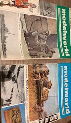 Modelworld nr 8 en 10 -1973-voor modelbouwers-oorlog, Ophalen of Verzenden, Gebruikt
