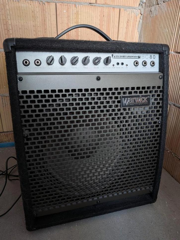 Warwick BC 80 Basversterker Combo – In Perfecte Staat!, Musique & Instruments, Amplis | Basse & Guitare, Enlèvement