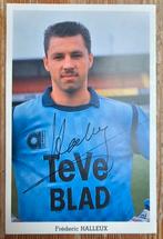 1989 Halleux KV Mechelen Spelerskaart handgesigneerd!, Verzamelen, Verzenden, Zo goed als nieuw, Spelerskaart