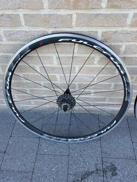 fulcrum racing quattro wielenset, Fietsen en Brommers, Fietsonderdelen, Overage merken, Zo goed als nieuw, Aluminium, Racefiets