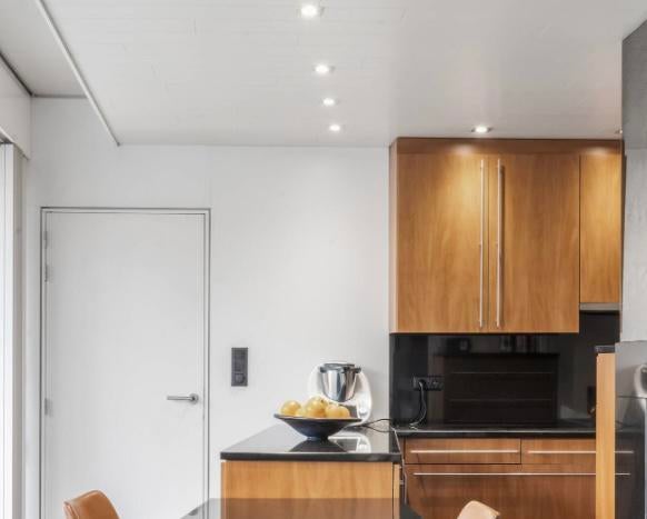 Volledige keuken te koop!, Ophalen, Gebruikt, Bruin, Hoekkeuken