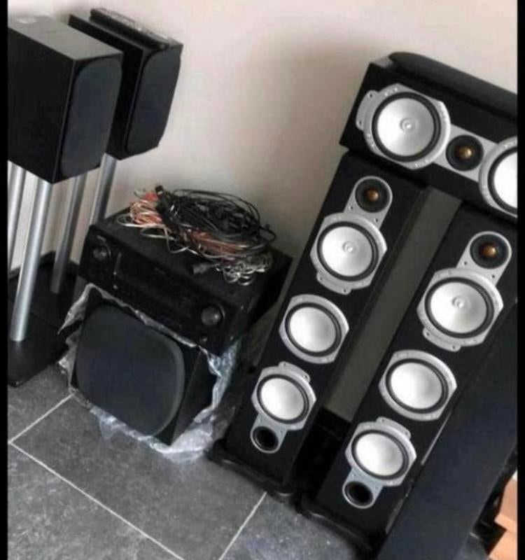 Monitor Audio 5.1 Silver Line Topstaat !!!!, Audio, Tv en Foto, Luidsprekerboxen, Ophalen, Zo goed als nieuw