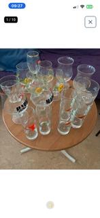 LOT DE +- 50 VERRES POUR BROCANTEURS, Enlèvement, Comme neuf