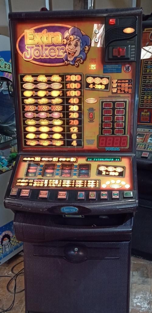 Extra Joker gokkasten fruitautomaat speelautomaat, Euro, Ophalen, Gebruikt, Met sleutels