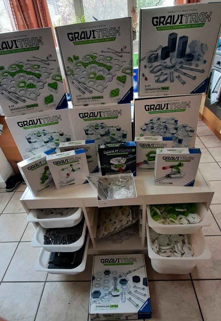 Lot Gravitrax 13 dozen, Ophalen of Verzenden, Gebruikt, Bouwen