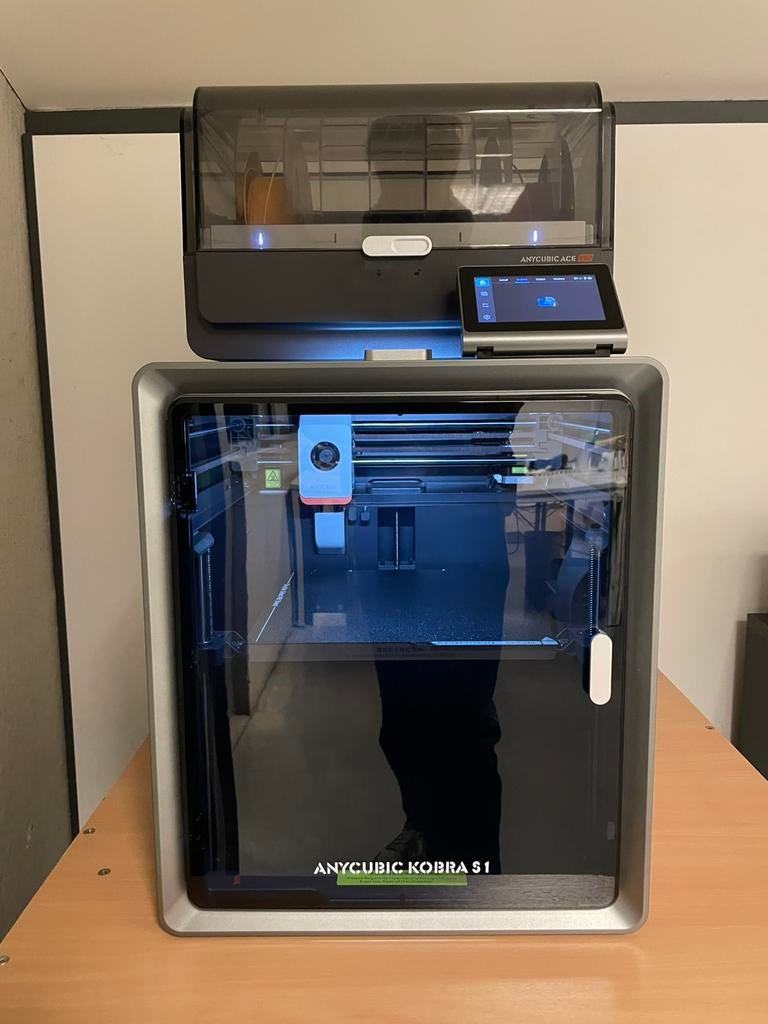 Anycubic Kobra S1 Combo, Computers en Software, 3D Printers, Ophalen, Zo goed als nieuw