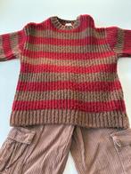 Pull marron/rouge de Zara taille 140 en bon état, Garçon, Enlèvement ou Envoi, Pull ou Veste, Comme neuf