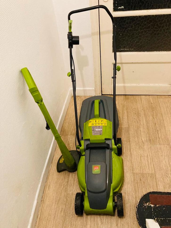 CENTRAAL PARK, Tuin en Terras, Grasmaaiers, Gebruikt, Elektrische grasmaaier, 30 t/m 39 cm, Kooimesmaaier, Elektrische starter