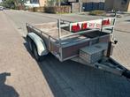 Geremde aanhangwagen 750kg op plaatje of 2000kg met papieren, Ophalen, Gebruikt