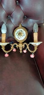 Wandlamp voor 2 lampen., Ophalen