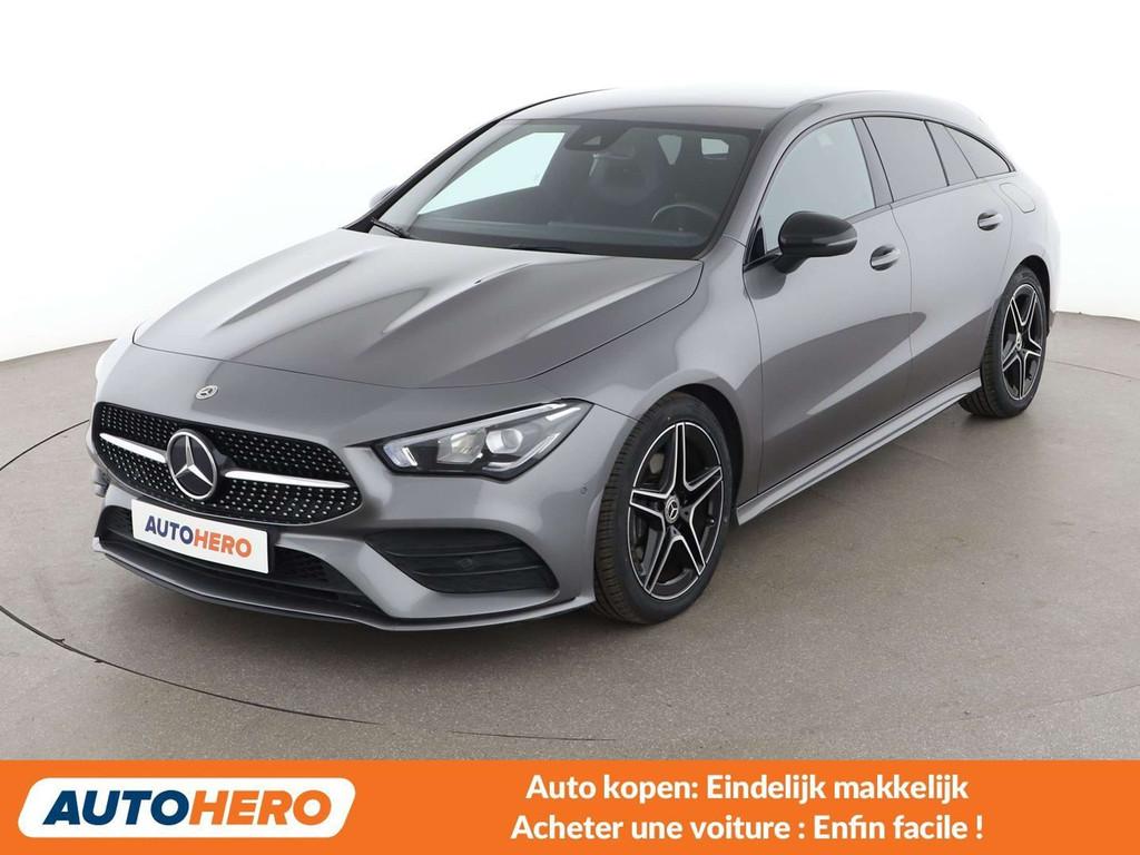Mercedes-Benz CLA-Klasse 180 CLA 180 d Shooting Brake AMG Li, Auto's, Mercedes-Benz, CLA, Gebruikt, 5 deurs, Zilver of Grijs