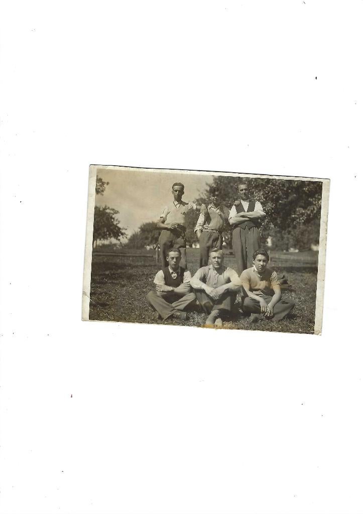 Photo d'un groupe d'amis, Collections, Photos & Gravures, Enlèvement ou Envoi, Utilisé, Photo