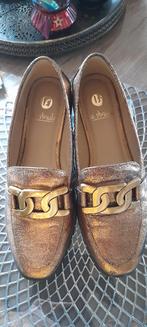 schoenen la struda goud maat 37, Overige kleuren, Instappers, Zo goed als nieuw, Ophalen