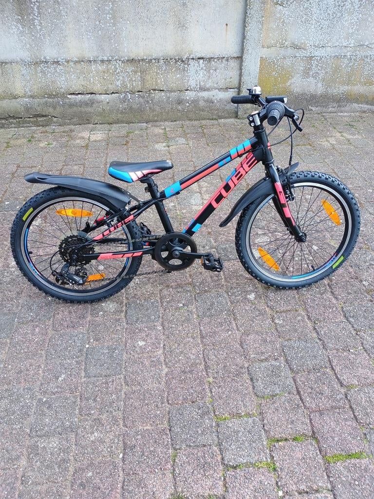Kinder Mtb cube 20 inch, Vélos & Vélomoteurs, Vitesses, Utilisé, Cube, 20 pouces