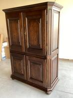 Eiken houten barkast, Ophalen