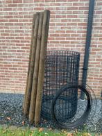 Fil de clôture + piquets, Jardin & Terrasse, Enlèvement, Comme neuf