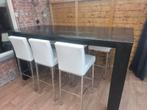 Bar tafel + 6 krukken, Ophalen