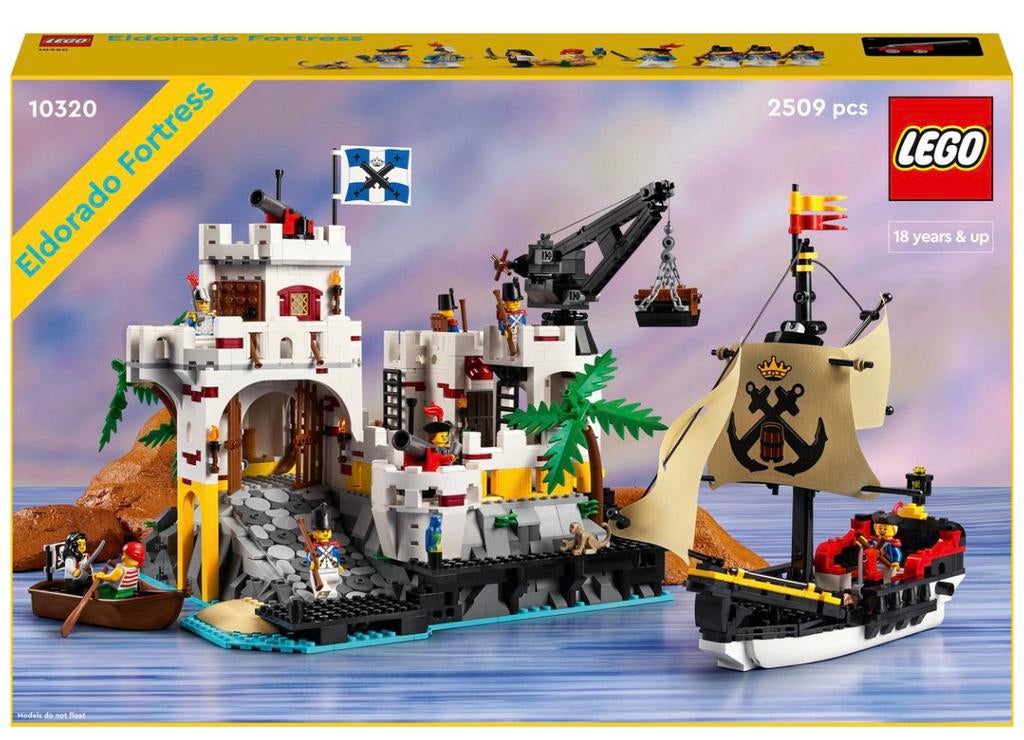 LEGO Icons Eldorado Fort - 10320, Ophalen, Lego, Nieuw, Pirates