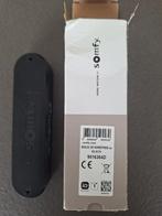zonneluifel windprotectie Somfy EOLIS 3D WIREFREE IO black, Tuin en Terras, Ophalen, Nieuw, Knikarmscherm, Elektrisch