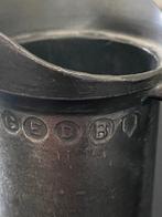 3 antieke 19e eeuwse retro tinnen maatbekers, Antiquités & Art, Antiquités | Étain, Enlèvement