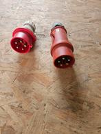 Stekkers 380 volt., Doe-het-zelf en Bouw, Elektriciteit en Kabels, Ophalen