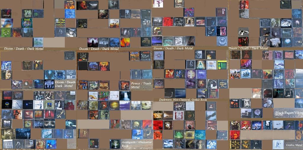 CD's van diverse genres: rock/metal, gothic/darkwave..., CD & DVD, CD | Hardrock & Metal, Comme neuf, Enlèvement ou Envoi