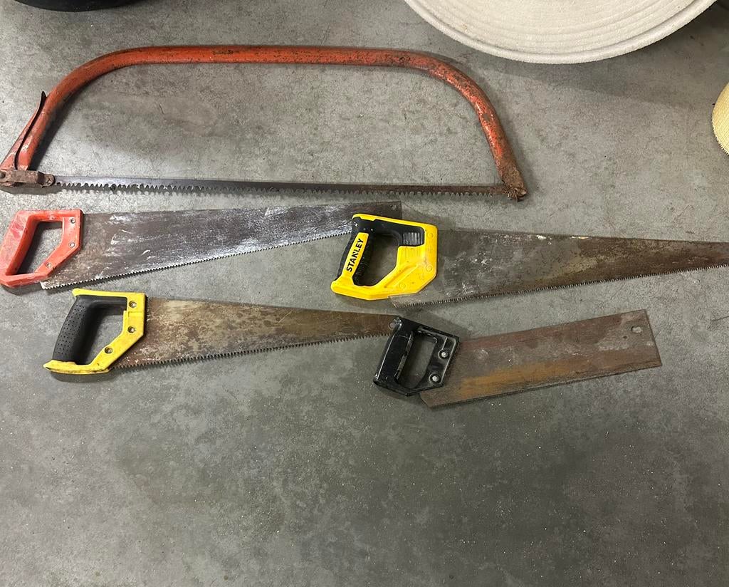 Handzagen, Ophalen, Zo goed als nieuw, Beugelzaag