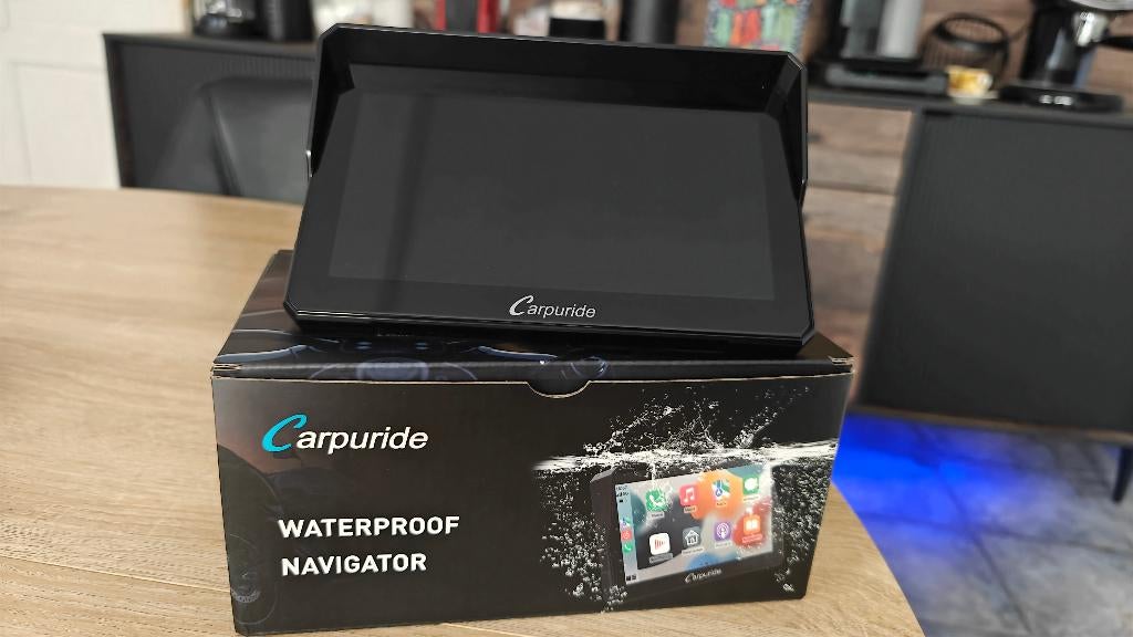 Voiture Carplay/Android Carpuride 7" avec adaptateur BMW, Motos, Accessoires | Systèmes de navigation, Enlèvement, Utilisé