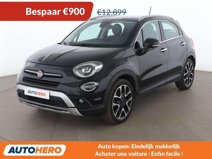 Fiat 500X 1.3 Turbo Cross (bj 2020, automaat), Auto's, Fiat, Te koop, 500X, ABS, Adaptive Cruise Control, Airbags, Airconditioning