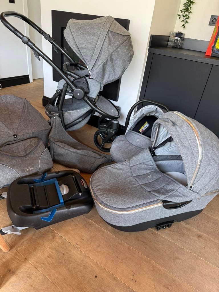 Kinderwagen 3 in 1 met isofix First atlanta, Kinderen en Baby's, Kinderwagens en Combinaties, Ophalen, Zo goed als nieuw, Kinderwagen