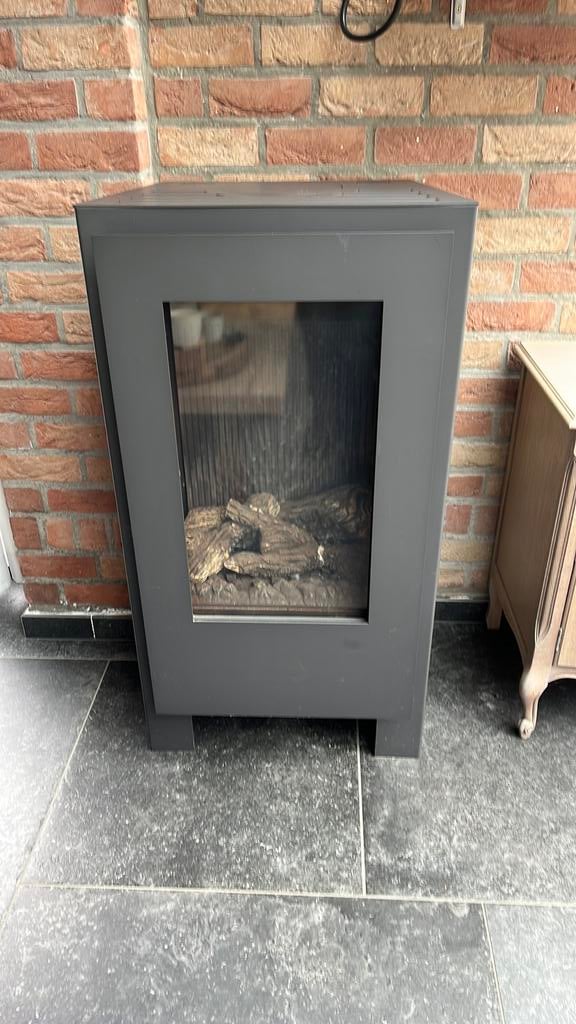 Aardgas kachel, Ophalen, Gebruikt