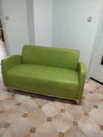 Groene 2-zits bank – Compact Design, Gebruikt, 125 cm of meer, Ophalen of Verzenden, Modern