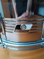 Ludwig snare - Badge noir et blanc, Musique & Instruments, Batteries & Percussions, Enlèvement, Utilisé, Ludwig