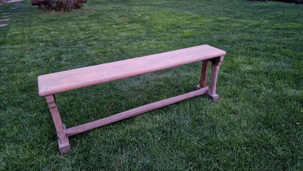 Oud bankje., Ophalen