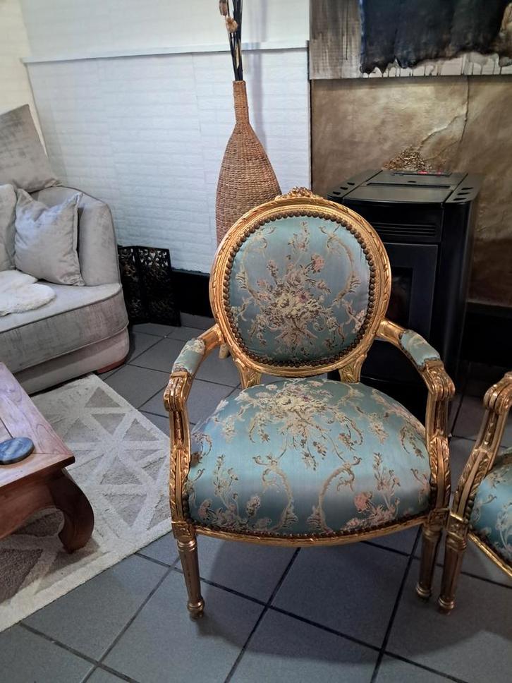 Fauteuils Baroque, Antiquités & Art, Antiquités | Meubles | Chaises & Canapés, Enlèvement