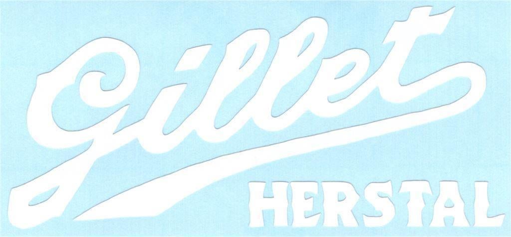 Gillet Herstal sticker #4, Motoren, Verzenden