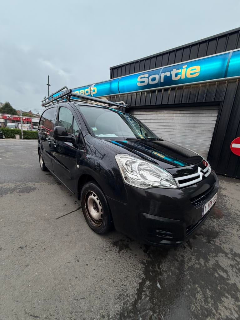 Citroën berlingo camionette 1.6, Autos, Achat, Boîte manuelle, Barres de toit, Noir