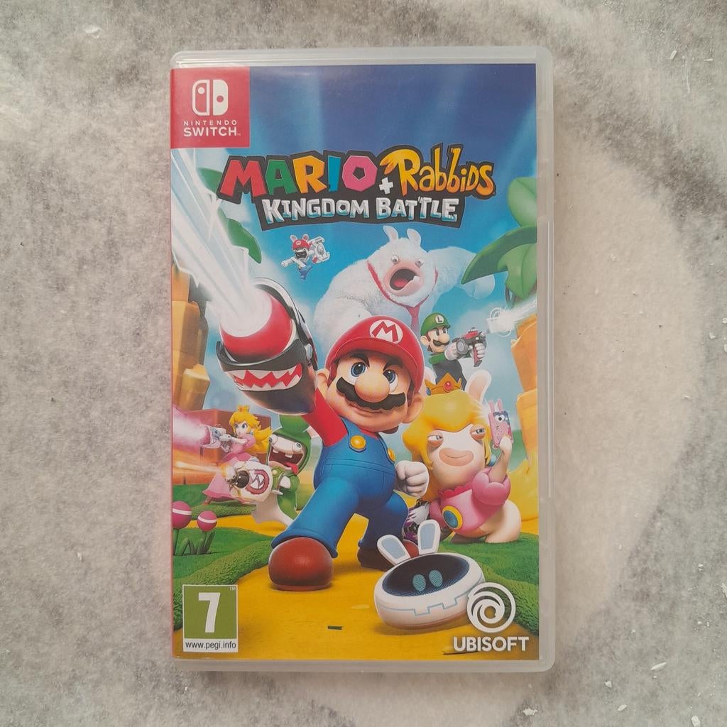 Jeu switch Mario + Rabbids Kingdom Battle, Consoles de jeu & Jeux vidéo, Jeux | Nintendo Switch, Enlèvement ou Envoi