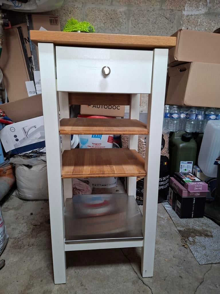 Desserte cuisine, Maison & Meubles, 70 cm ou plus, Comme neuf, Moins de 45 cm, Enlèvement