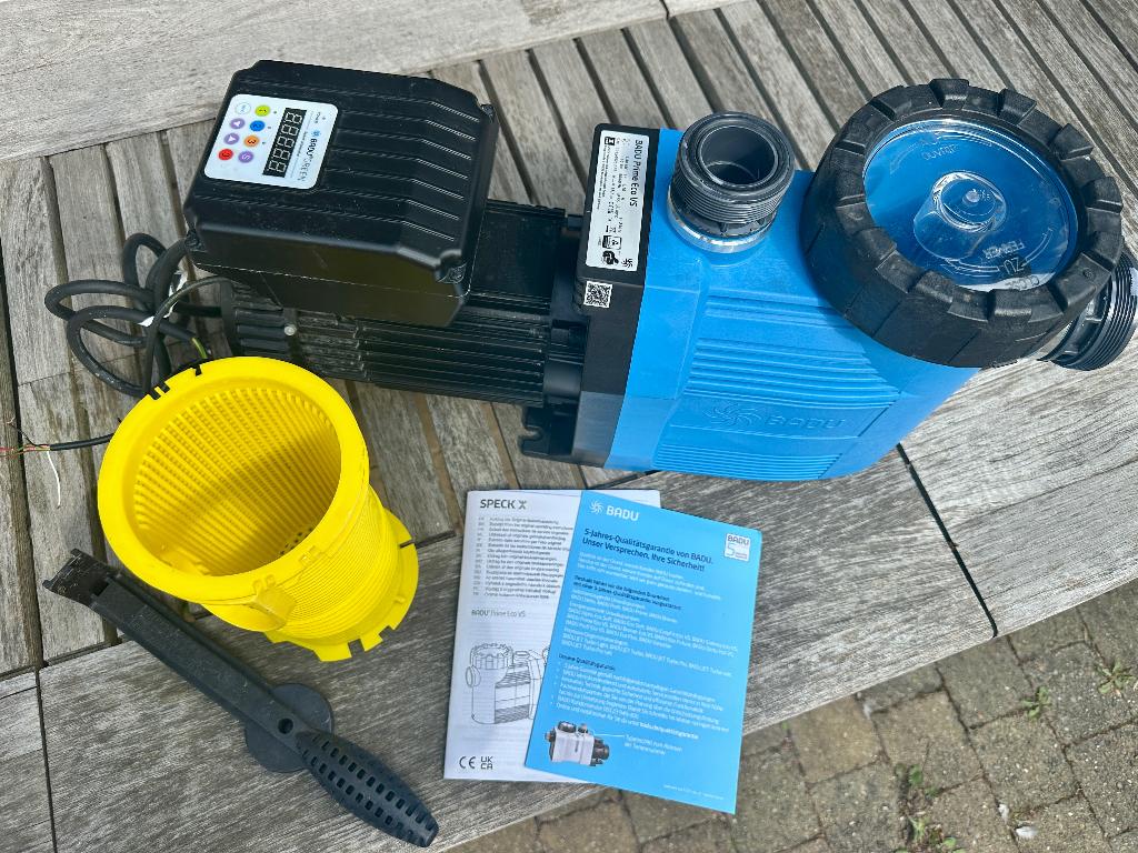 Pompe piscine Speck Badu à vitesse variable QUASI NEUVE, Enlèvement, Comme neuf, Pompe