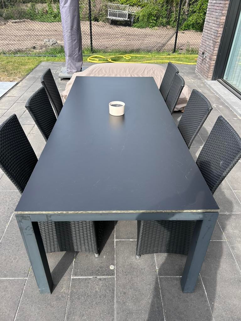 Tuintafel Bristol, Table à dinner, Salons de jardin, Aluminium, Utilisé