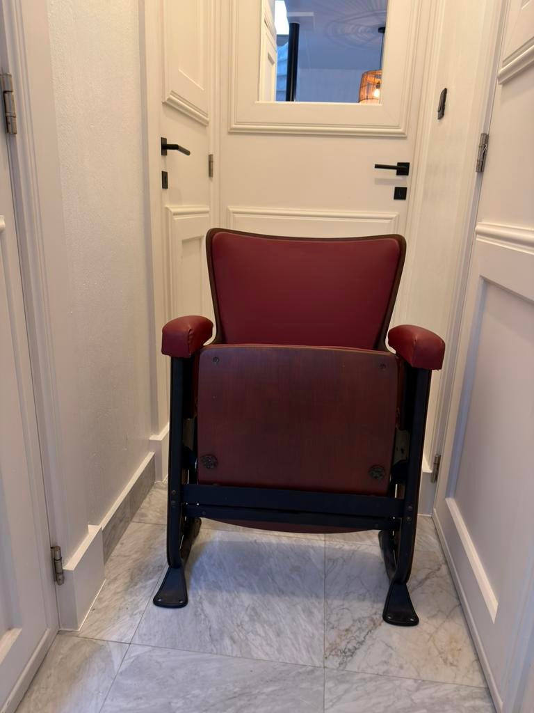 Originele Theaterstoel, Ophalen, Zo goed als nieuw