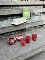 Vazen en decoratie, Ophalen, Zo goed als nieuw, Glas