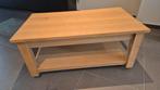 Eiken salontafel, Huis en Inrichting, Tafels | Salontafels, Ophalen, Gebruikt, Minder dan 50 cm