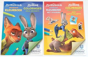 Boekjes - Zootropolis kleurplezier + GRATIS knuffels!  beschikbaar voor biedingen