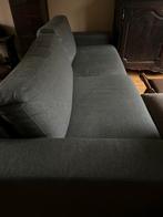 Grijze zetel 2-zit, Huis en Inrichting, Zetels | Zetels, Ophalen, Gebruikt, Tweepersoons, 75 tot 100 cm